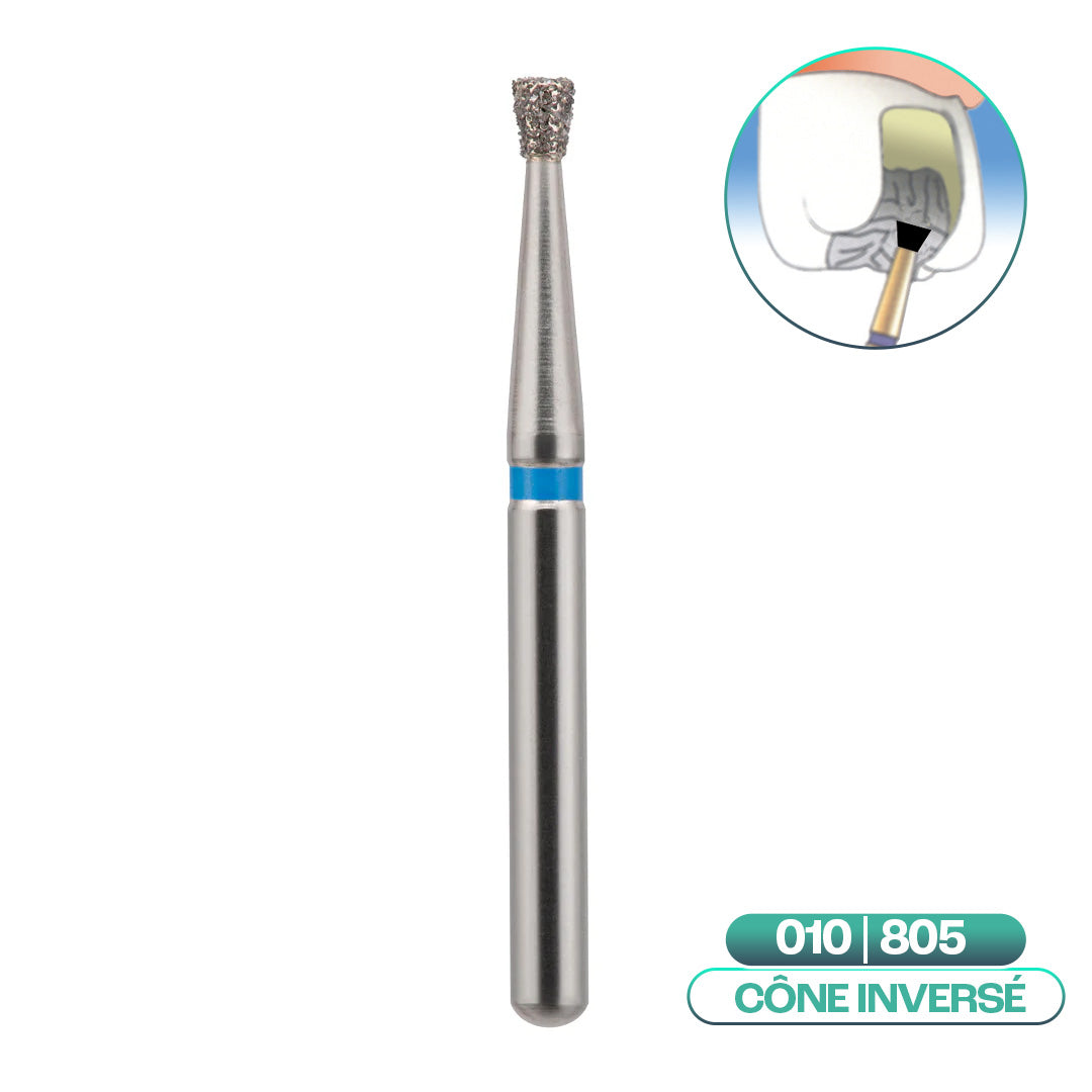 Diamantfrezen omgekeerde kegel ISO 010 - COOL CUT