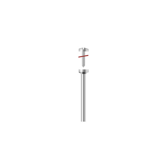 Mandrins renforcés en acier inoxydable - Ø 3 ou 5 mm - DIAN FONG - Dental Coop