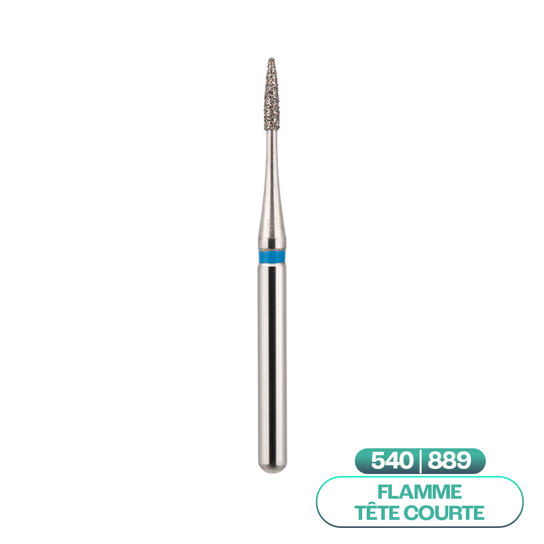 Short head flame diamond cutters ISO 540 - COOL CUT