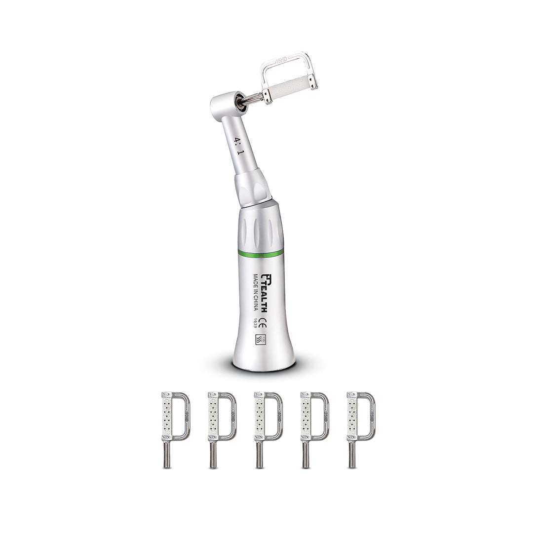 Oferta Alquiler - Kit contra-ángulo 4:1 IPR con bandas metálicas - Tealth