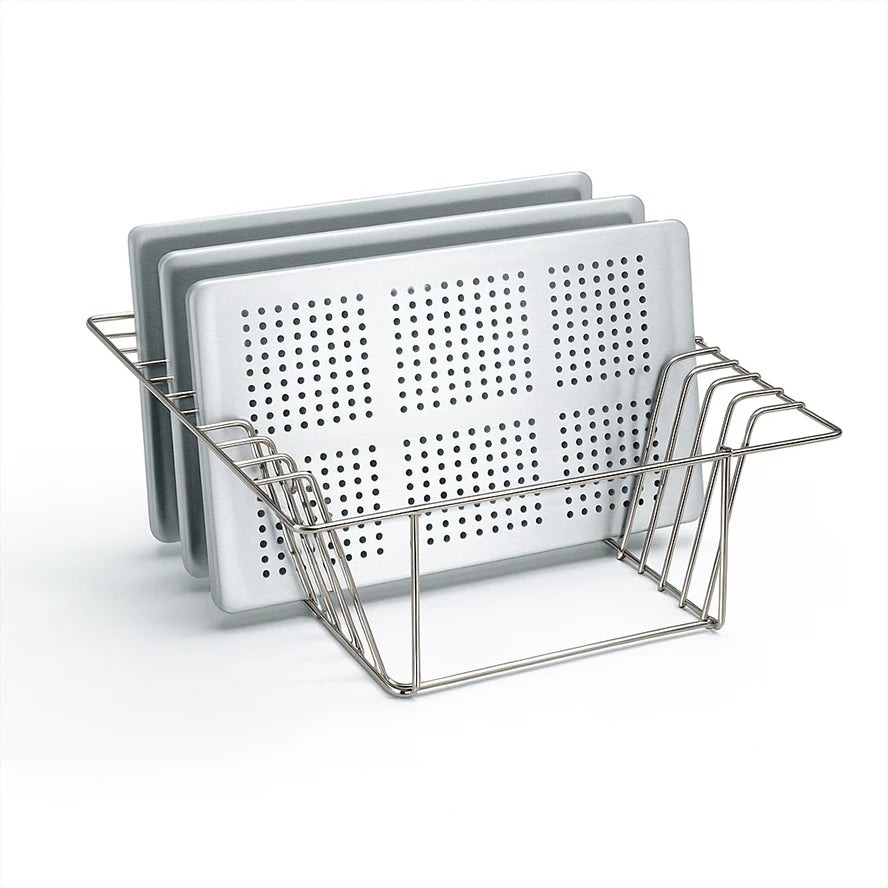 Support inox pour plateaux / cassettes, existe en 3 modèles - D-ST11 | Smeg - uofti.com