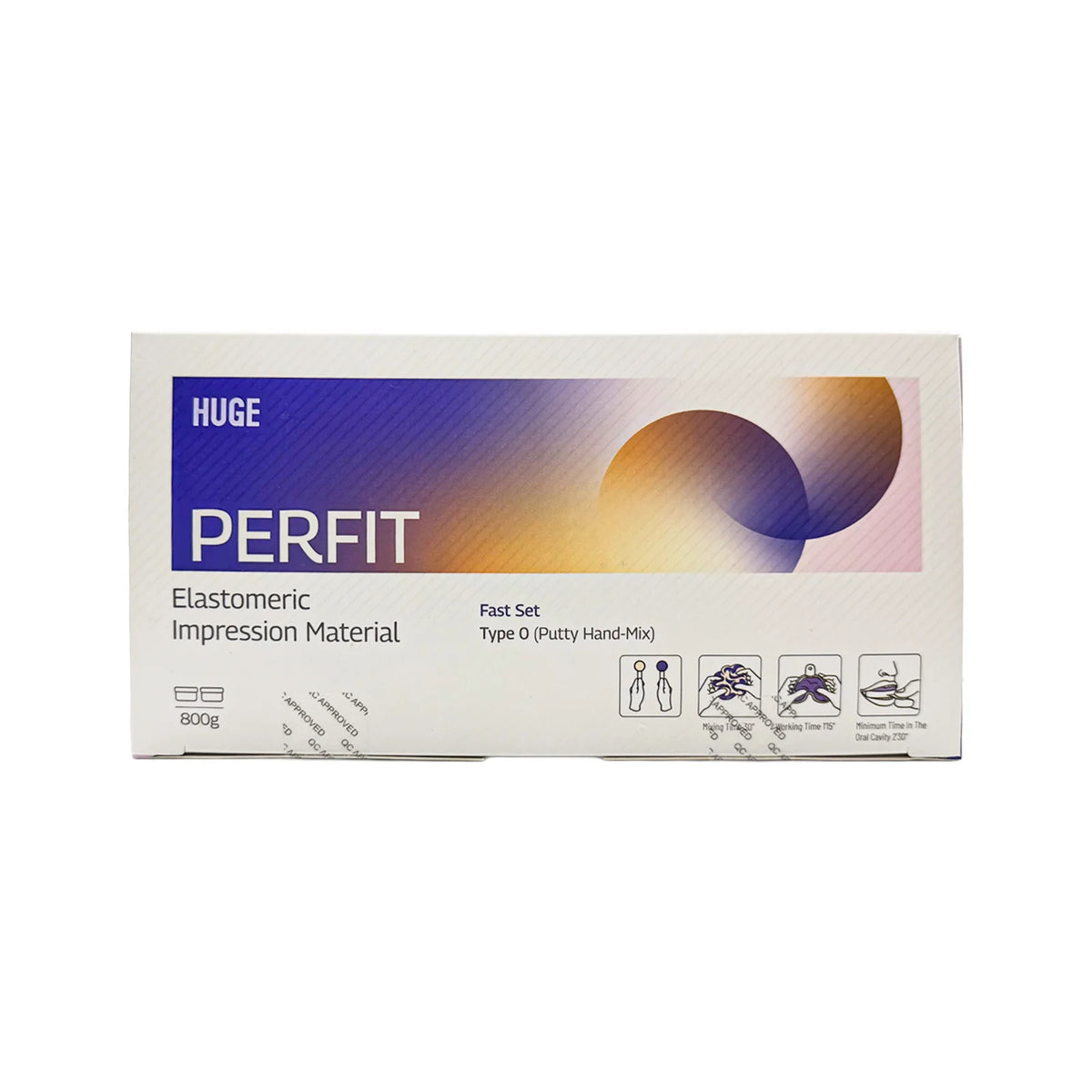 Perfit Current Putty 400 g x 2 - FAST - HUGE - matériau d'empreinte - uofti.com