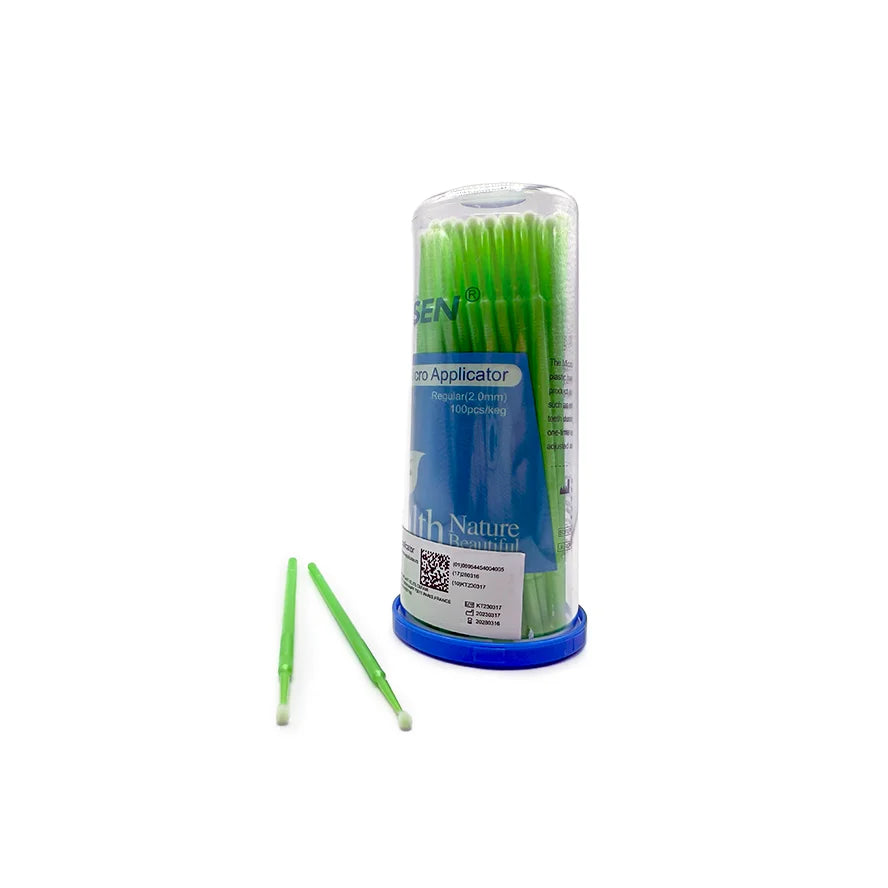Boîte de 100 micro-applicateurs Micro brush : ultra fin , fin , et standard - uofti.com