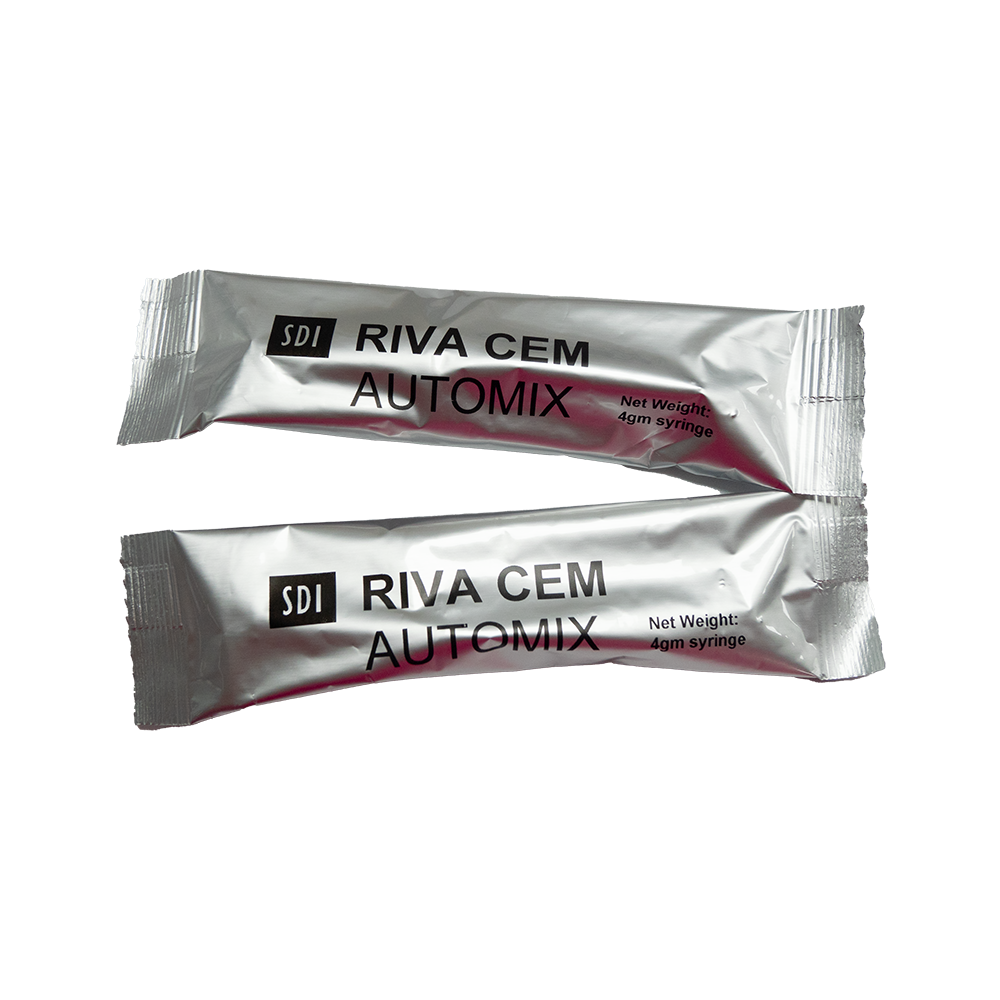 RIVA CEM automix spuit 4g glas-ionomeer cement voor afdichting - SDI
