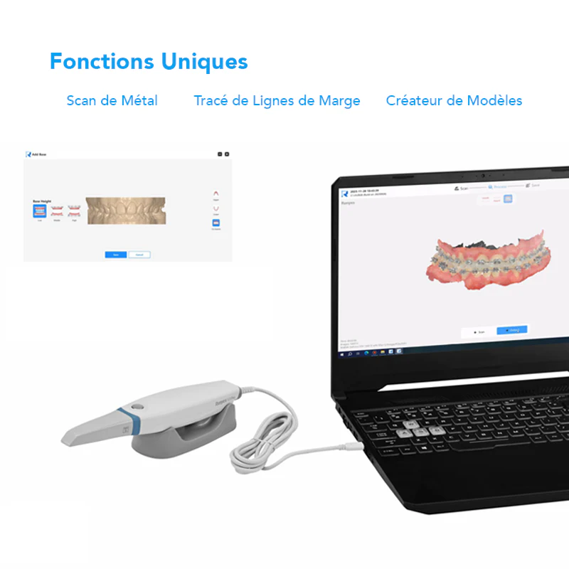 Scanner Intraoral 3DS V3 Pro - Runyes