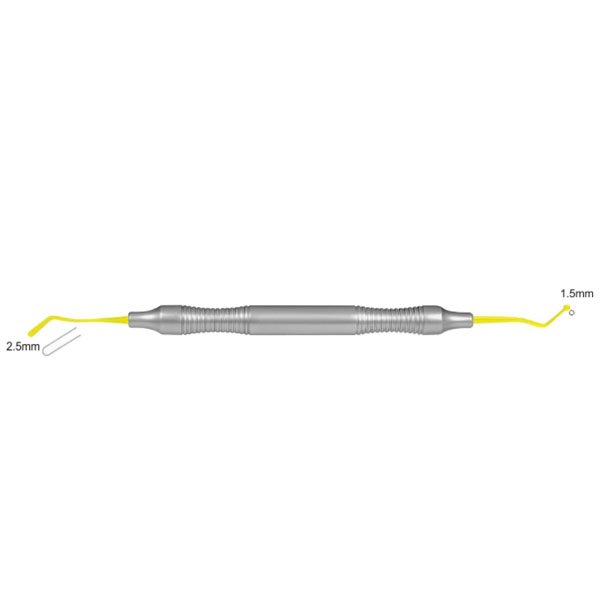 Applicateur de composite 2,5mm/1,5mm TiN Coated - uofti.com