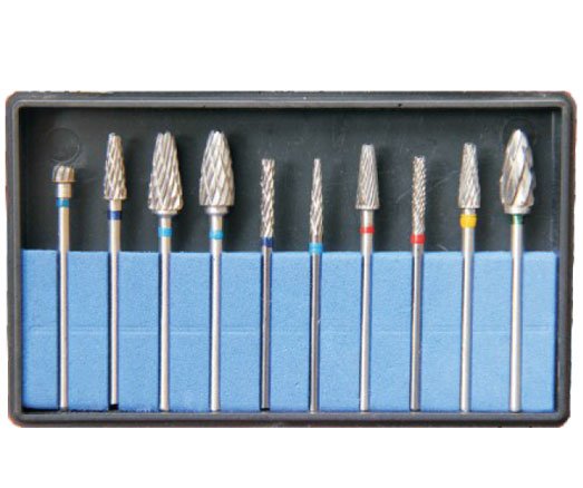 Kit 10 fraises de découpe en carbure de tungstène HP - uofti.com