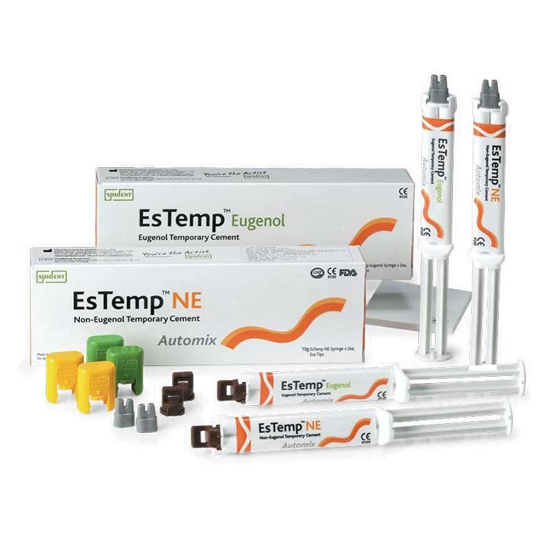 EsTemp NE 2x 10g Ciment temporaire pour couronnes et bridges temporaires - uofti.com