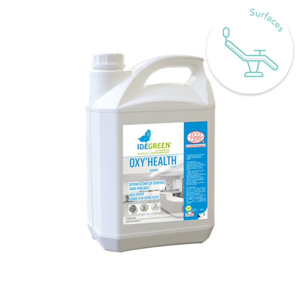 Oxy'Health surface disinfectant without rinsing - IdeGreen