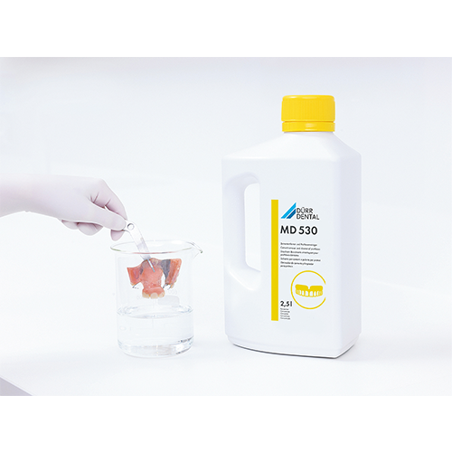 MD 530 Dürr Dental 2,5 L – Nettoyant prêt à l’emploi pour prothèses, bridges, couronnes. Élimine tartre, ciments et oxydes. Compatible ultrasons - uofti.com