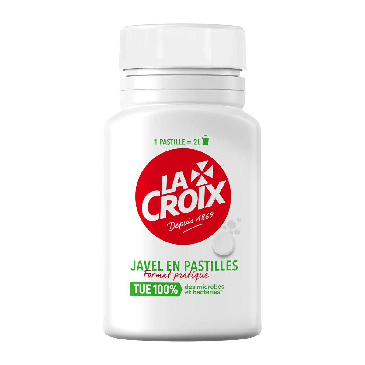 Javel en pastilles - 40 unités par boîte | La Croix - uofti.com