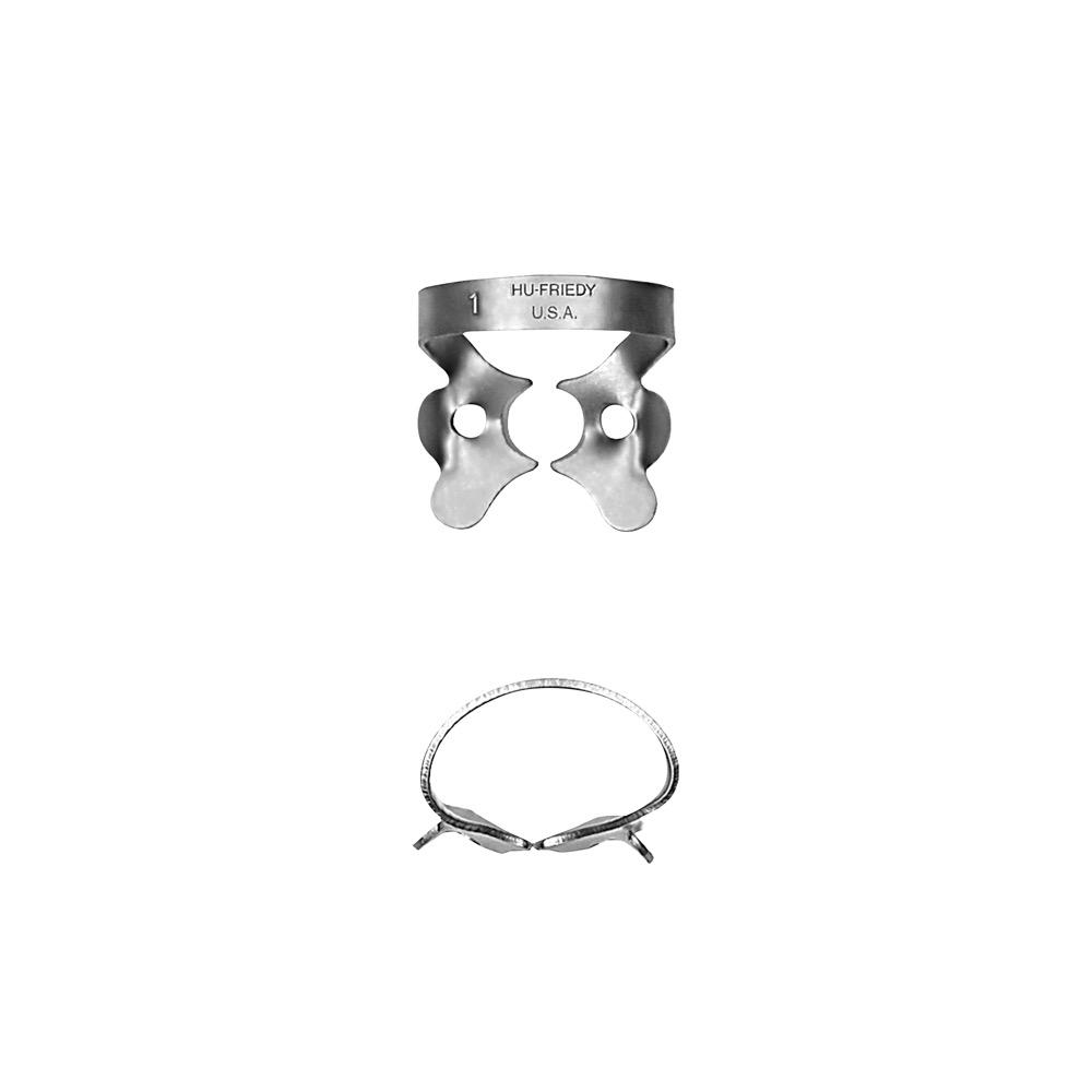 Satin Steel Dam Clamps RDCM1 Upper Premolar - Hu-Friedy® (RDCM1)