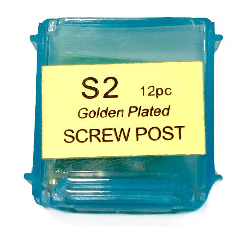 Gold Plated Screw Post