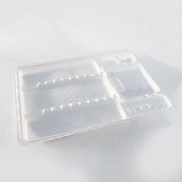 Lot de 400 plateaux jetables en plastique type 4 284x186x7mm - uofti.com