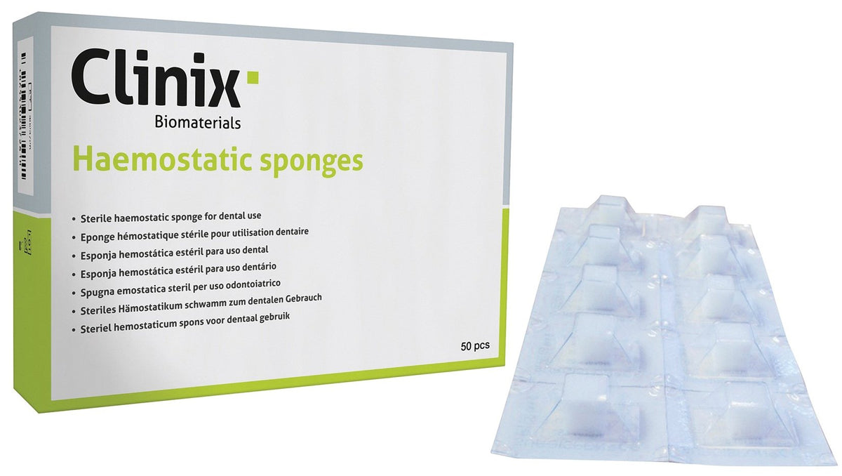 Esponjas hemostáticas - Clinix