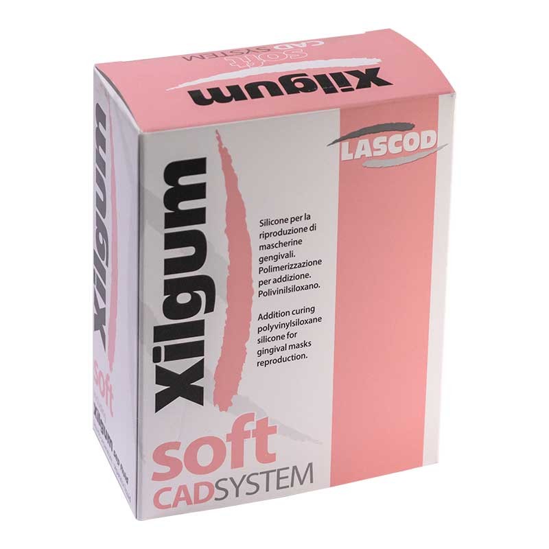 silicone pour la reproduction de masques gingivaux Xilgum™ SOFT - uofti.com