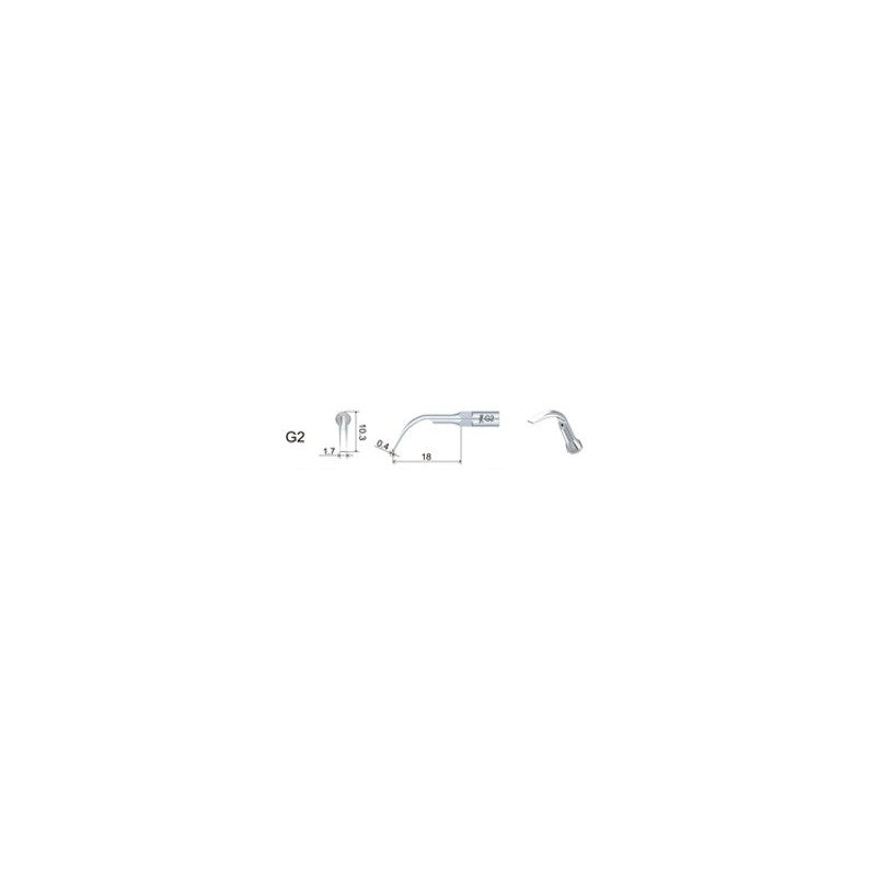 Insert GD2 compatible Satelec ultrarésistant UR - WOODPECKER - uofti.com