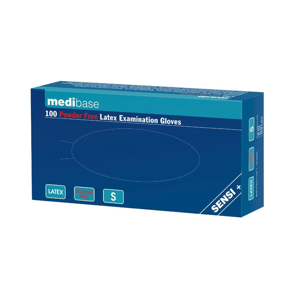 SENSI+ MEDIBASE powder-free latex examination gloves