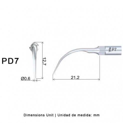 Insert PD7 compatible Satelec - WOODPECKER - uofti.com