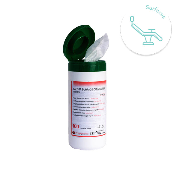 SAFE-ST SURFACES DISINFECTION WIPES Disinfectant wipes
