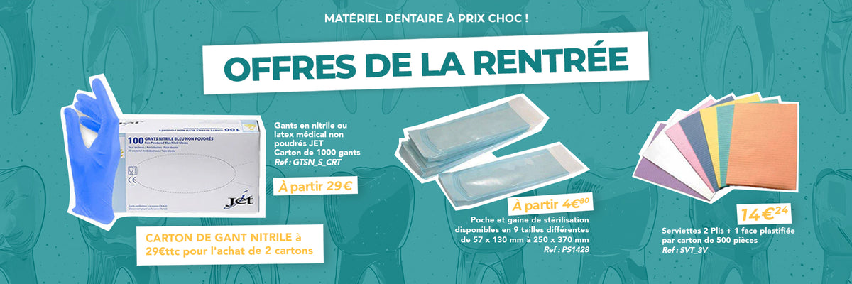 Offres de la rentrée