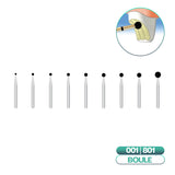 Diamond ball burs ISO 001 - COOL CUT