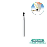 Diamond ball burs with neck ISO 002 - COOL CUT