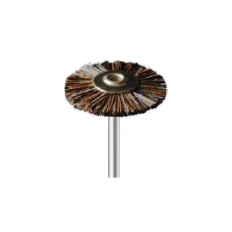 Brosses de polissage - Poils de chèvre gris - Ø 22 mm - Dian Fong - Dental Coop