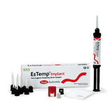 EsTemp Implant 1x 8g Ciment temporaire à base de résine sans eugénol pour les couronnes retenues par implants - uofti.com