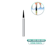 Diamond conical burs with pointed end ISO 164 - COOL CUT