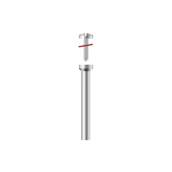 Mandrins renforcés en acier inoxydable - Ø 5 mm - DIAN FONG - Dental Coop