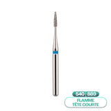 Short head flame diamond cutters ISO 540 - COOL CUT