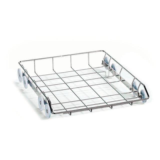 Chariot inférieur SMEG CS2 en acier inoxydable pour thermo-désinfecteur