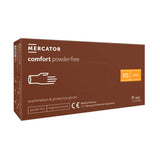Gants d'examen et de protection x100 -  Latex sans poudre - MERCATOR - Dental Coop - uofti.com