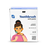 Brosses à dents imprégnées dentifrice - Hua En - uofti.com