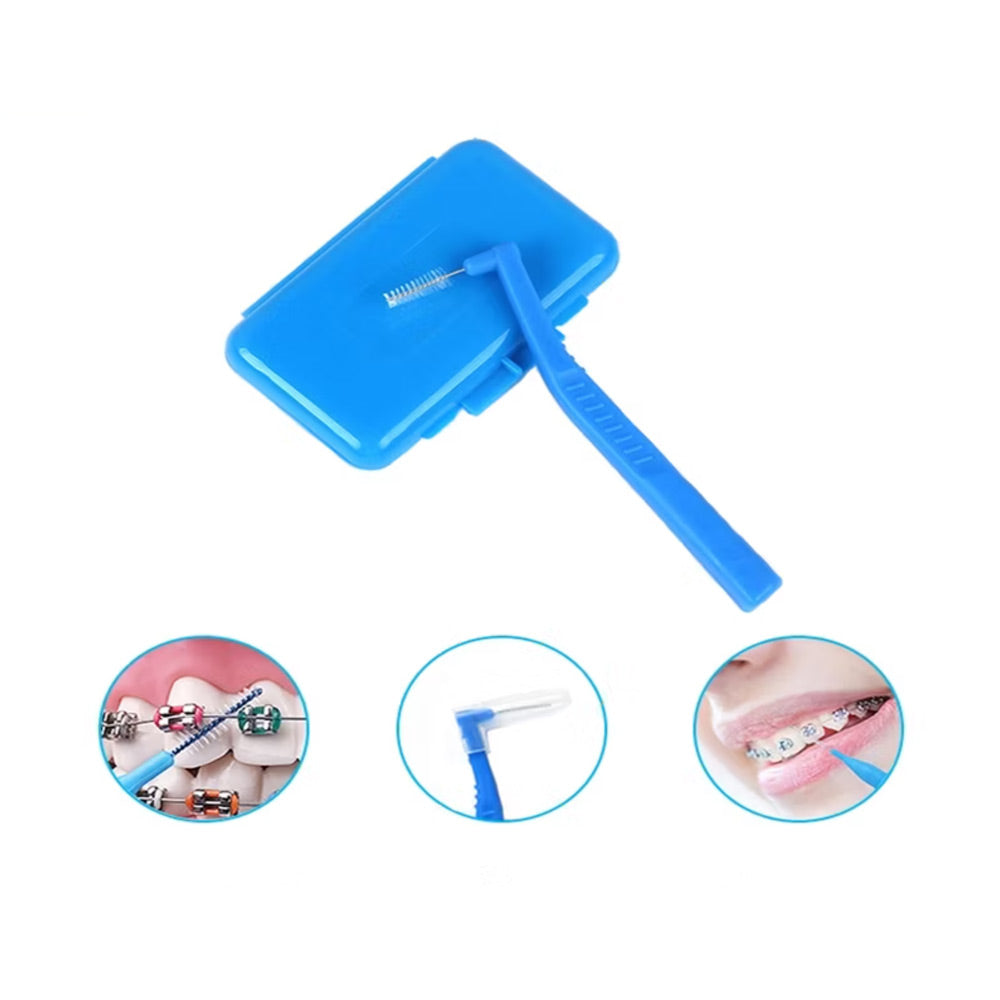 Brosse interproximale avec cure-dent x8 pièces - CoralClean - uofti.com