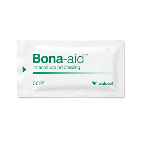 Pansement intra-oral absorbable Waldent Bona-aid pour protection des plaies buccales en chirurgie dentaire