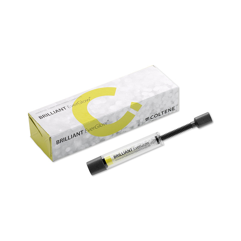 Compósito universal híbrido submicrónico BRILLIANT EverGlow® – Seringa 3 g