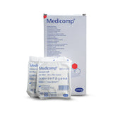 Medicomp - Box of 150 sterile non-woven compresses - 5x5 or 7.5x7.5 - Hartmann
