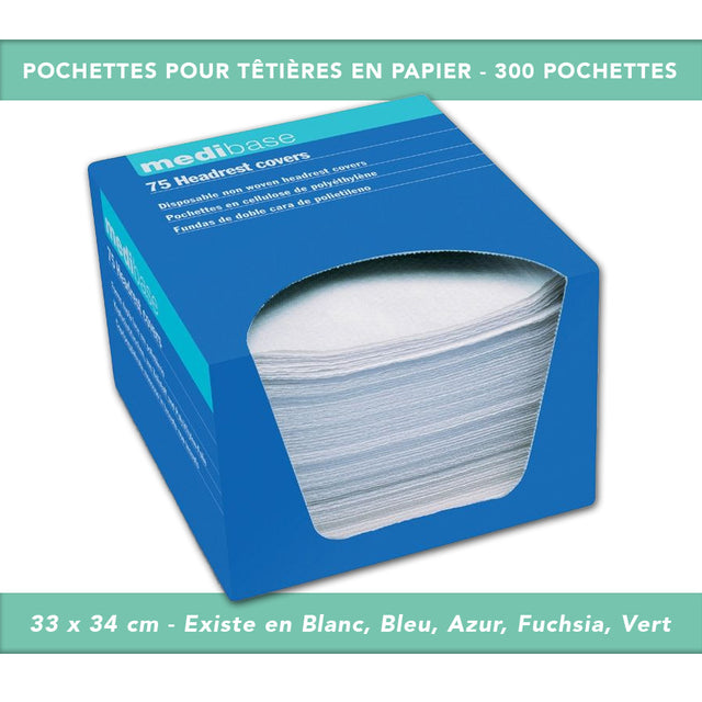Pochettes têtières en cellulose - MEDIBASE - uofti.com