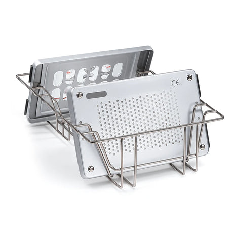 Support inox pour 8 couvercles de plateaux D-SCT8S | Smeg