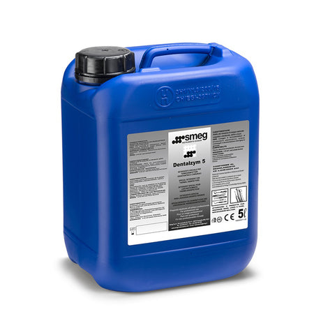 Bidon de 5L de détergent DENTALZYM SMEG pour thermo-désinfecteur dentaire