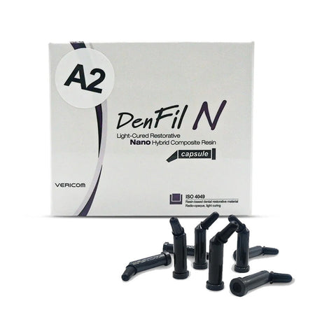 DenFil - Capsule A2 - Résine composite hybride restauratrice photopolymérisable - VERICOM - uofti.com