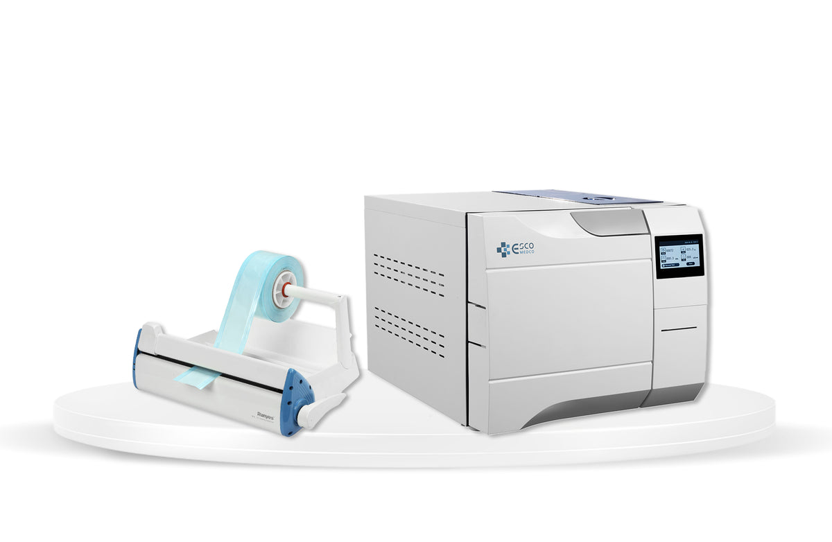 Pack: Esco Medical 23L Fast & Dry Autoclave and SEAL 120 Sealer
