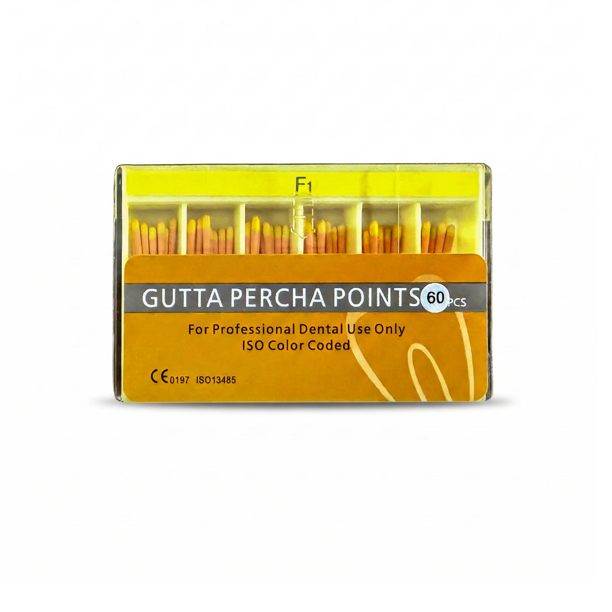 60 Pointes Gutta Percha F1 - F2 - uofti.com