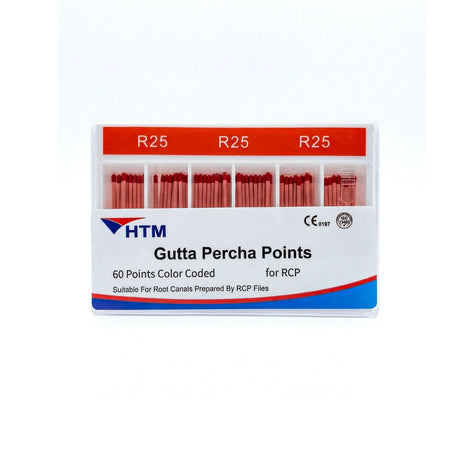 pointes gutta percha spéciales réciprocité R25 8% - uofti.com