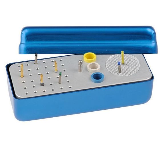 Caixa em alumínio anodizado Mini Endo Misto Nichrominox