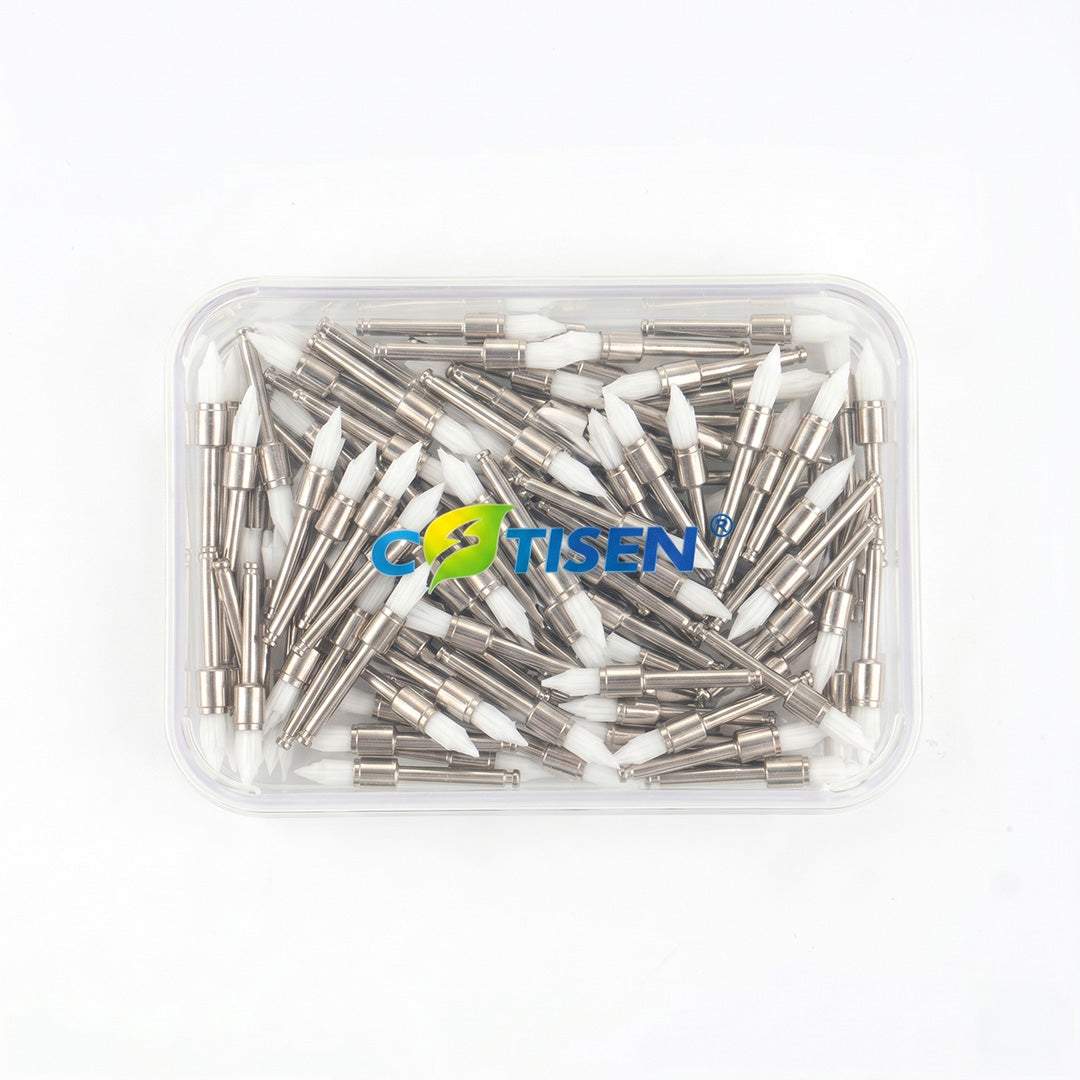 Pointed prophylaxis brushes (x100)