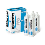 OKLUREST™ Boîte de 4 cartouches de silicone pour enregistrement occlusal - Lascod - uofti.com