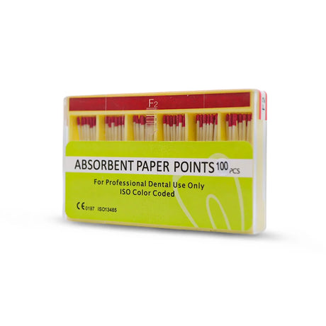 100 Pointes papier obturation F1 - F2 - uofti.com